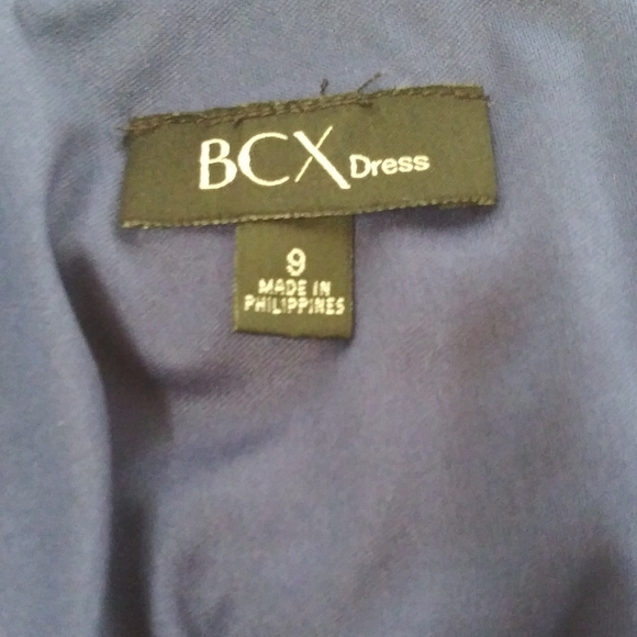 BCX Sparkly Tulle Dark Blue Dress - Picture 8 of 8